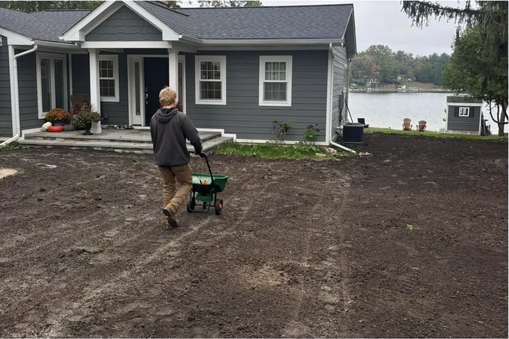 Frontier Landscape Services 5 Lawn Care Fertilizer and Seed Placement Frontier Landscape Howell