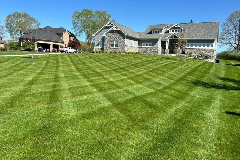 Frontier Landscape Services 2 Lawn Care Mowing Linden MI Frontier Landscaping