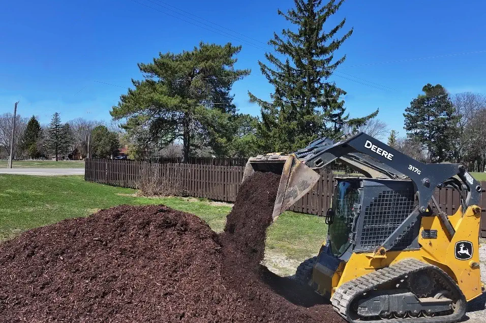 Frontier Landscape Services 4 Mulch Delivery and Installation Livingston County - Frontier Landscape